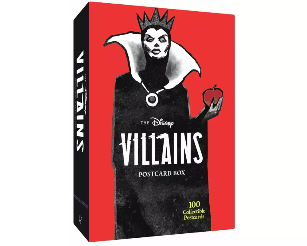 The Disney Villains Postcard Box