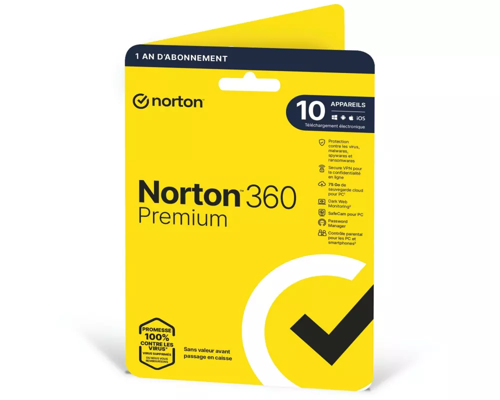 Norton Norton 360 Premium Sleeve, 10 Device, 1 Jahr