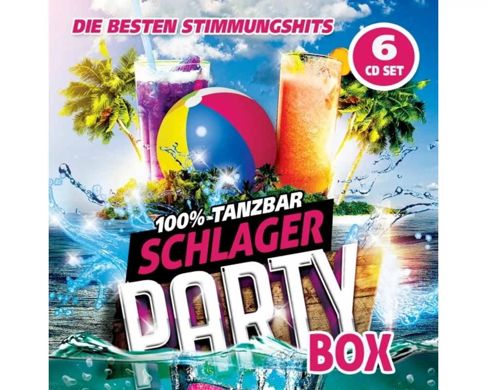 Schlager Party Box- 6 CD-Set