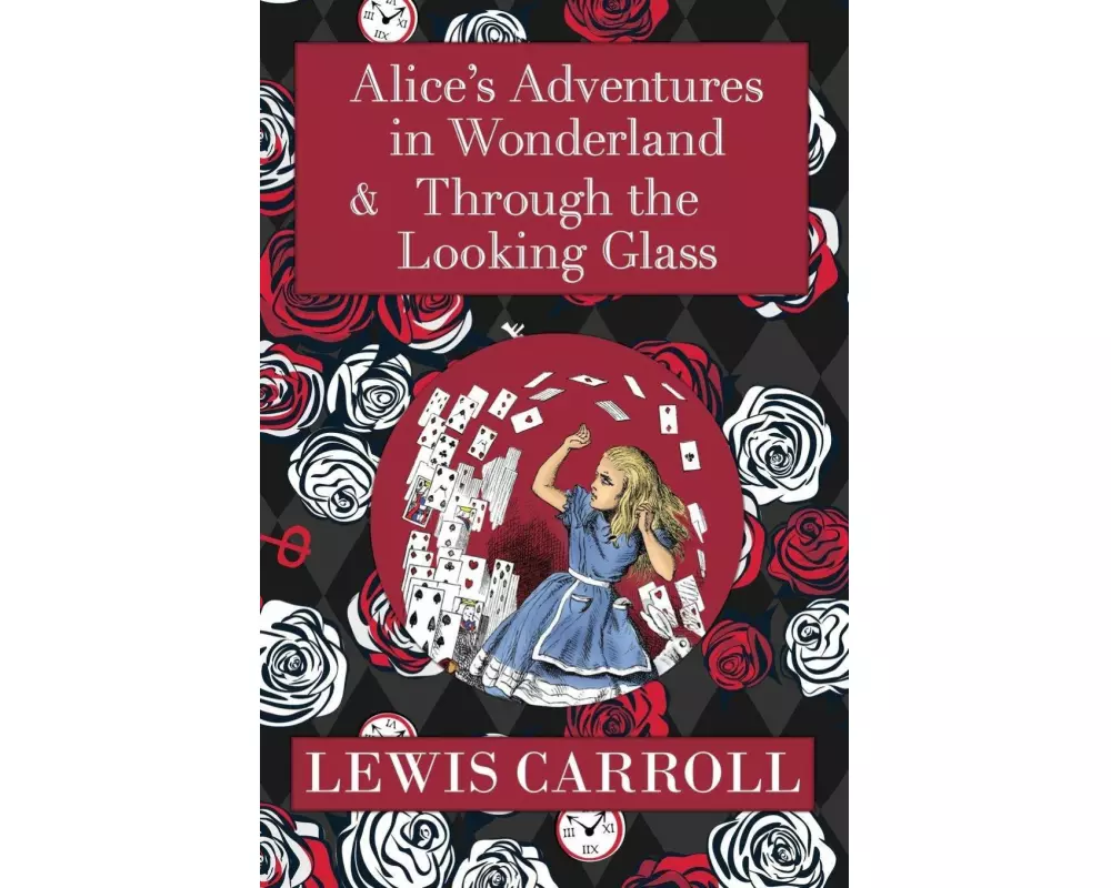 The Alice in Wonderland Omnibus Including Alice's Adventures in Wonderland and Through the Looking Glass (with the Original John Tenniel Illustrations