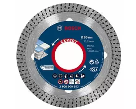 Bosch Professional Diamanttrennscheibe EXPERT HardCeramic, 125 mm