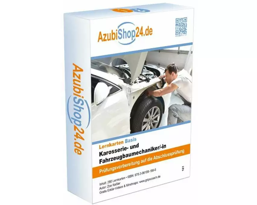 AzubiShop24.de Basis-Lernkarten Karosserie- und Fahrzeugbaumechaniker /in