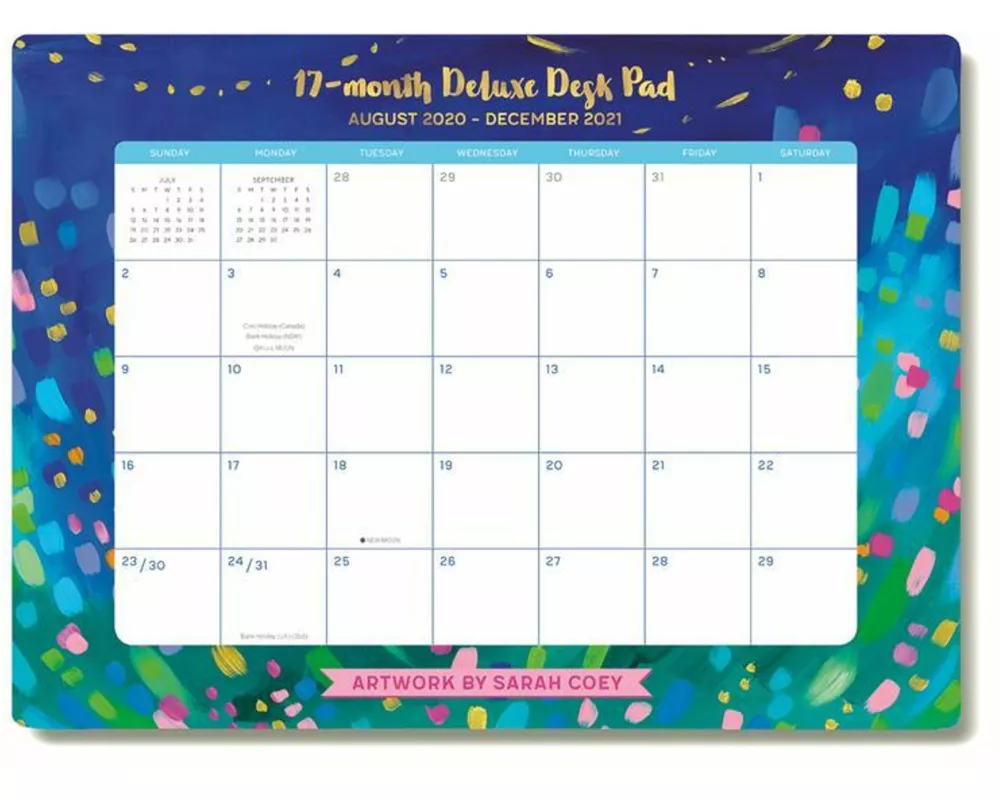 Color Love 2021 Desk Pad