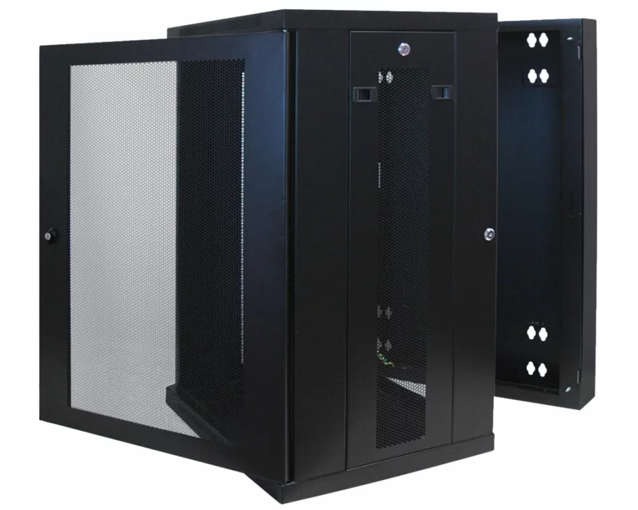 EATON, Wall-Mounted, SmartRack, 18U, Enclosure, L., 600mm, D.550mm, Rear, Hinges