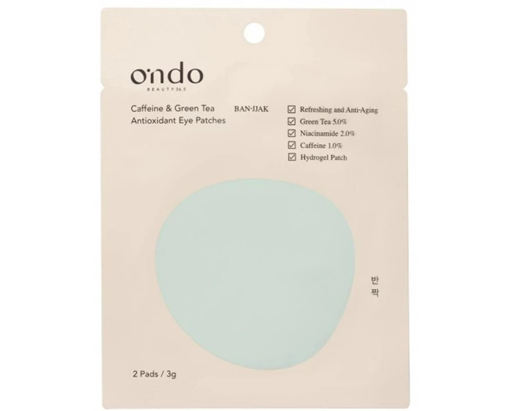 Ondo Beauty 36.5 Caffeine & Green Tea Antioxidant Eye Patches 3 g