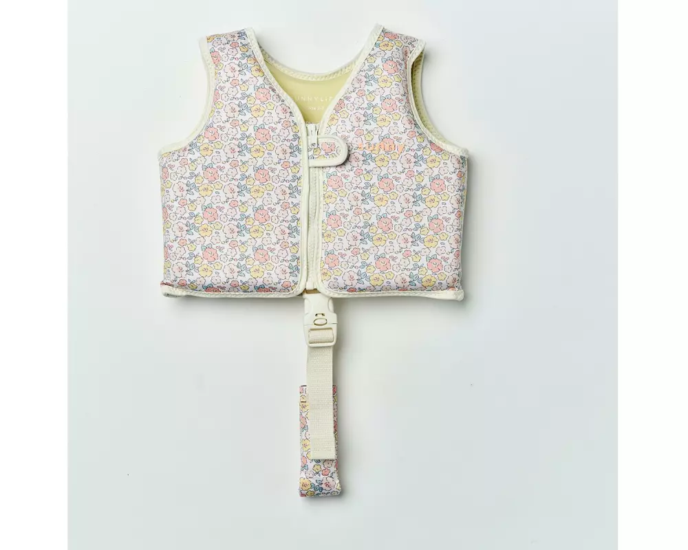 Sunnylife Float Vest 2-3 Into the Garden Ditsy Floral