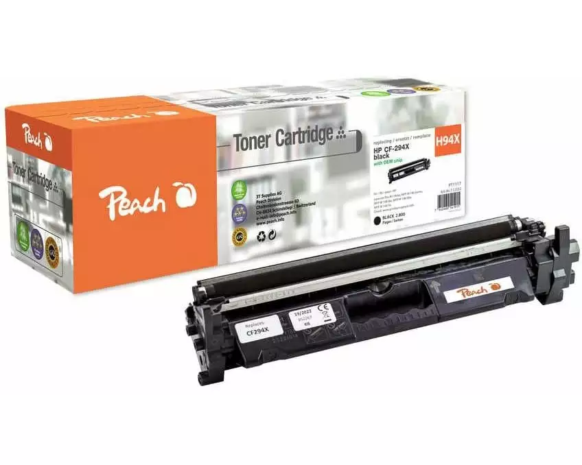 Peach HP No. 94X, CF294X Black