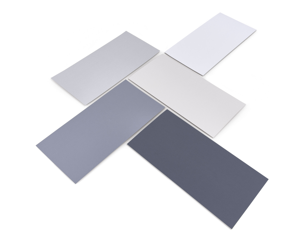 MAGNETOPLAN Kommunikations-Karten 20x10cm 112501570 Set Grey, ass. 250 Stück