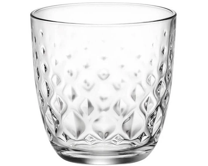 Bormioli Rocco Whiskyglas Glit 295 ml, 6 Stück, Transparent