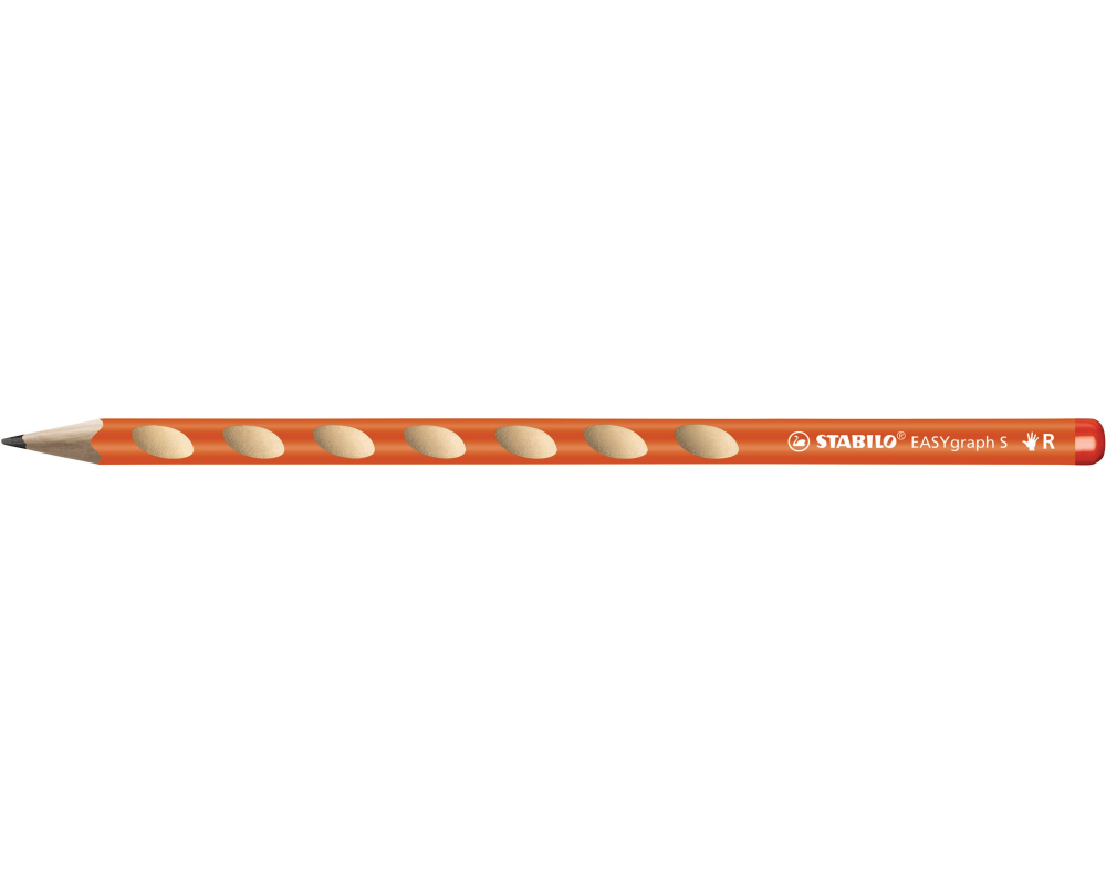 STABILO Bleistift EASYgraph S HB 326/03-HB orange, R