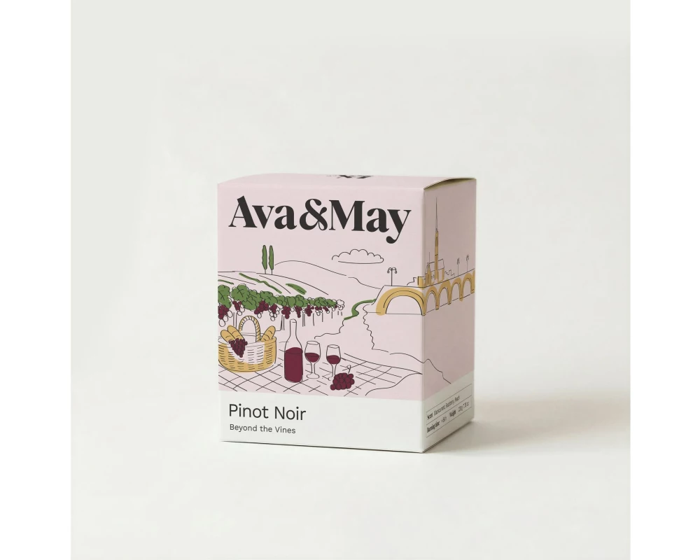 AVA & MAY Duftkerze Pinot Noir 220 g