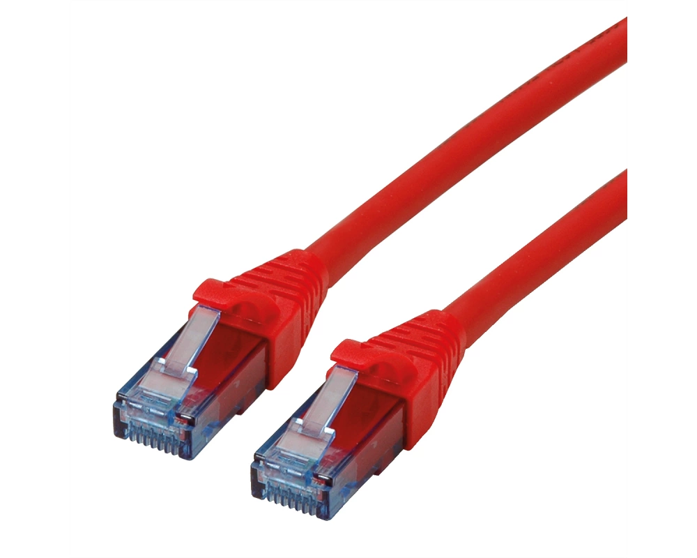ROLINE Patchkabel Cat.6A UTP, Component Level, LSOH, rot, 10 m