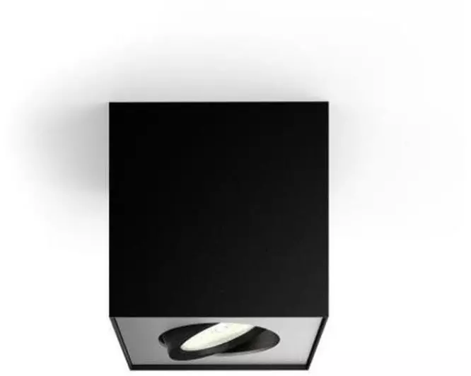 Philips myLiving WGD LED Spot Box 1flg., 500 lm, Schwarz