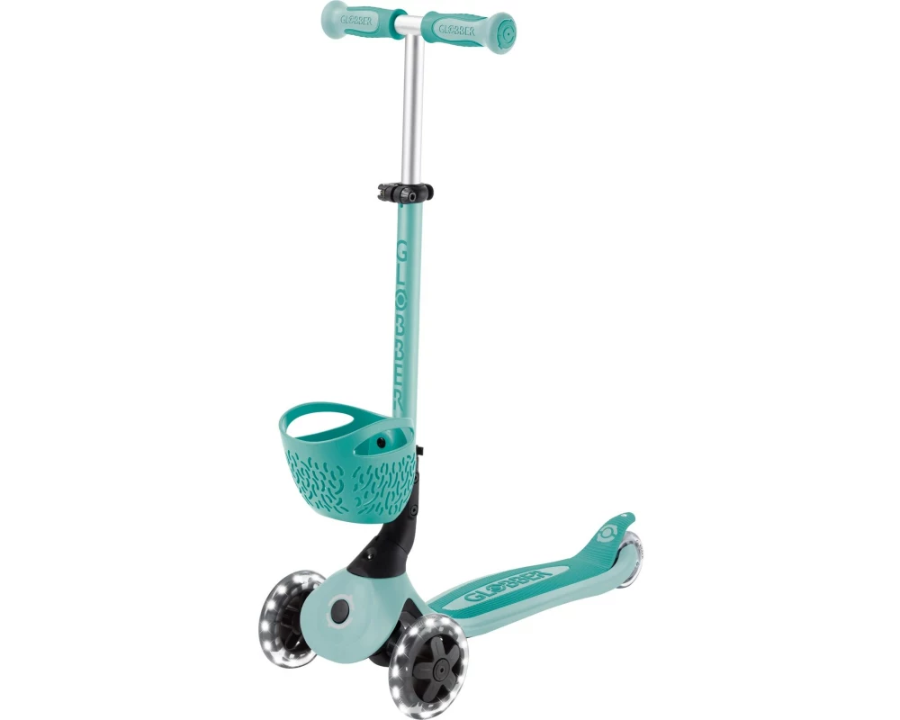 GLOBBER Scooter GO UP Baby Lights 360° Mint