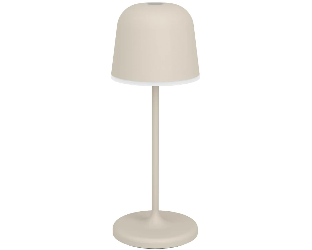 EGLO Leuchten MANNERA-S Tischlampe in/outdor LED Touch Sand Beige