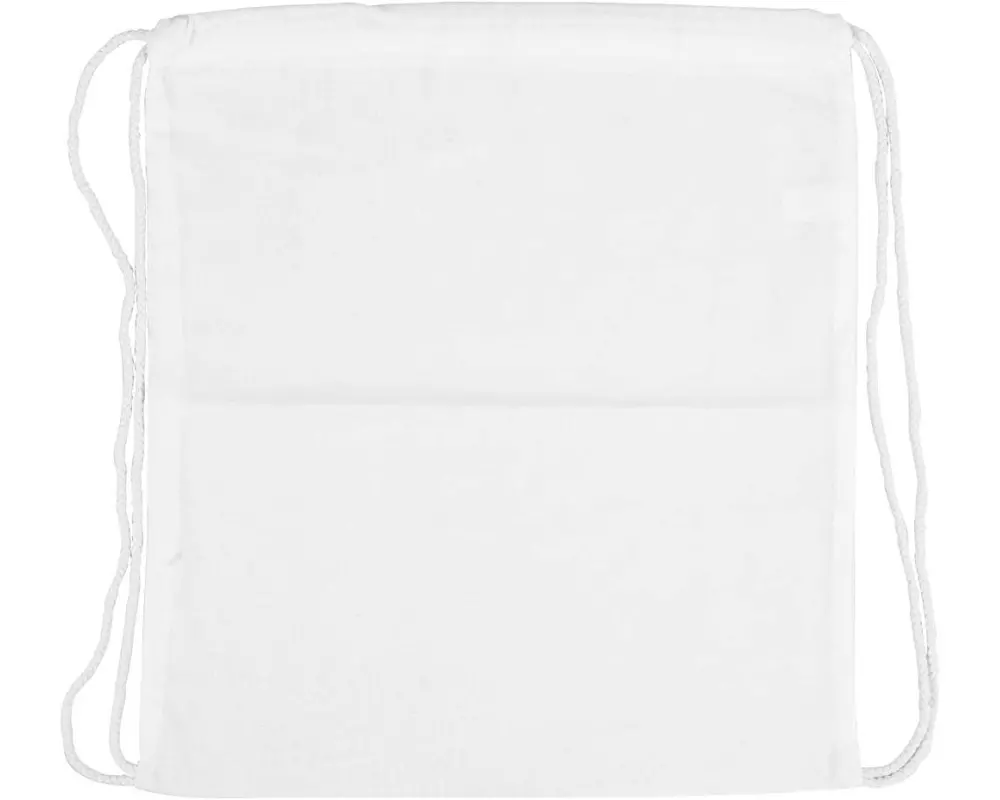 Creativ Company Turnbeutel Baumwolle, 1 Stück, Weiss