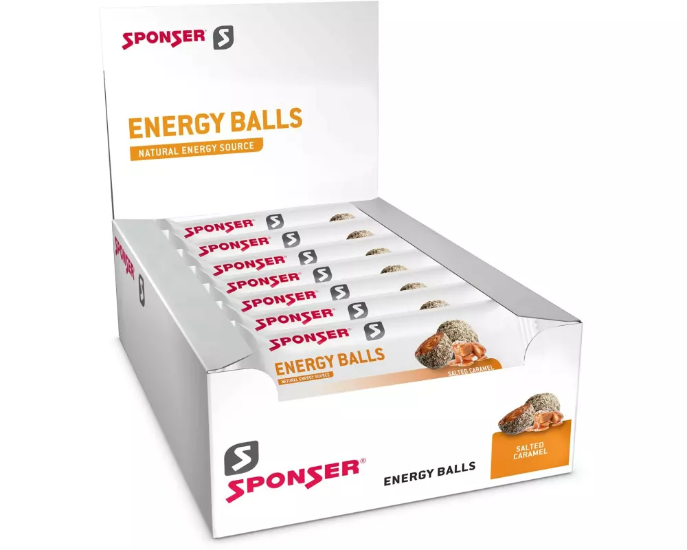 Sponser Energyballs Salted Caramel, 18 x 45g