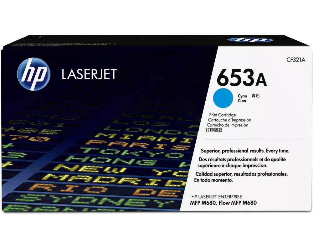 HP Toner 653A (CF321A) Cyan