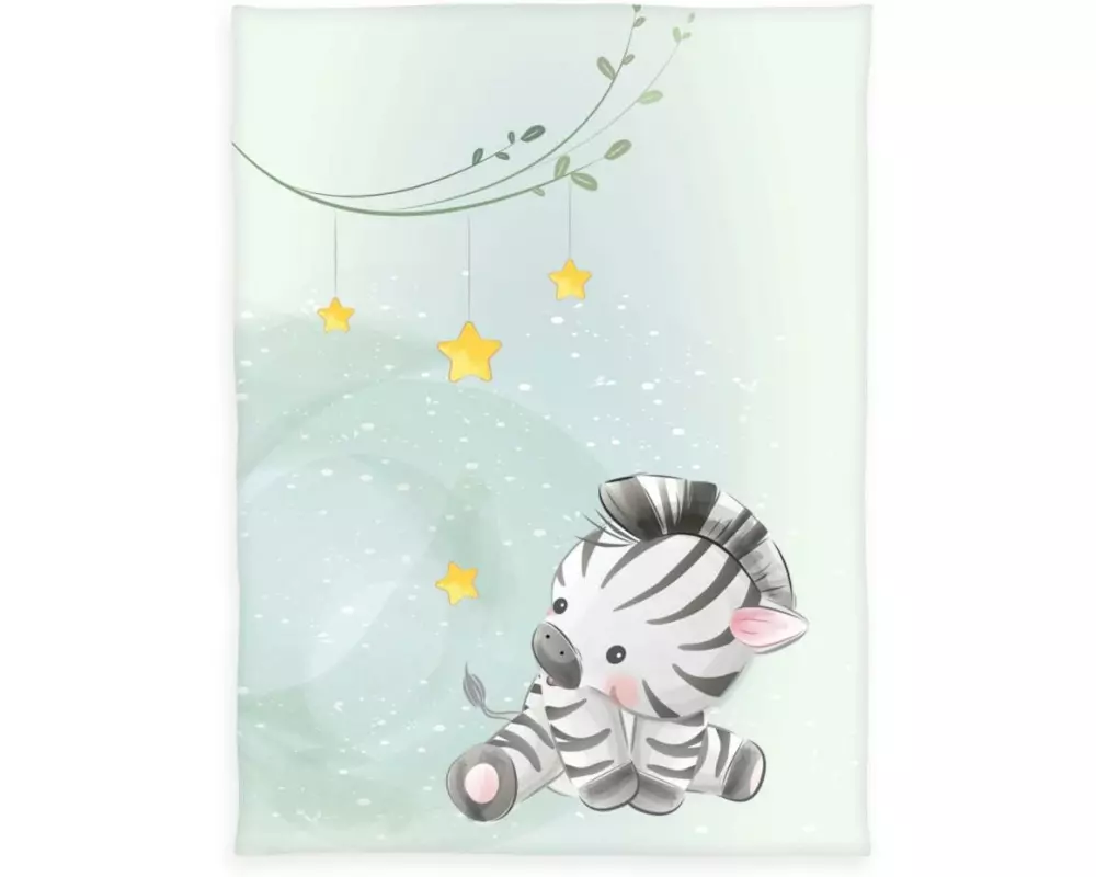 Herding Kuscheldecke Zebra 75 x 100 cm