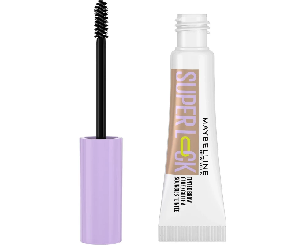 Maybelline Super Lock Brow Glue Augenbrauengel 253 Taupe Transparent