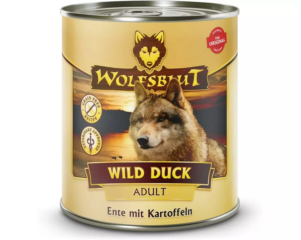 Wolfsblut Nassfutter Dog Wild Duck, 800 g