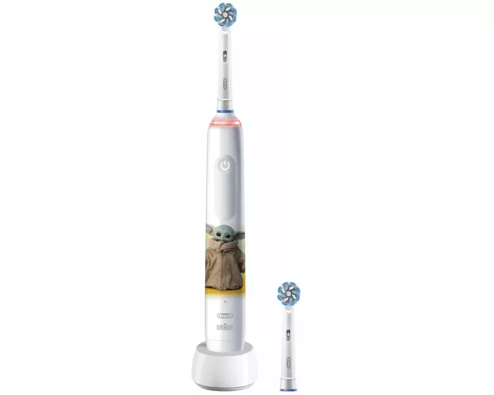 Oral-B Rotationszahnbürste Junior Pro Star Wars Weiss