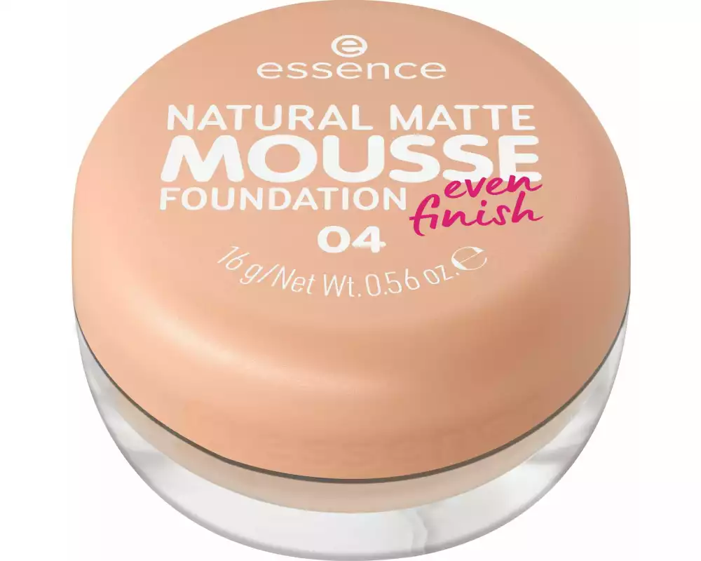 essence Foundation Natural Matte Mousse 04
