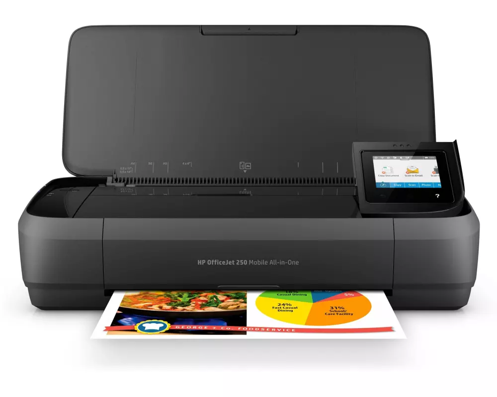 HP Mobiler Drucker OfficeJet 250 Mobile All-in-One