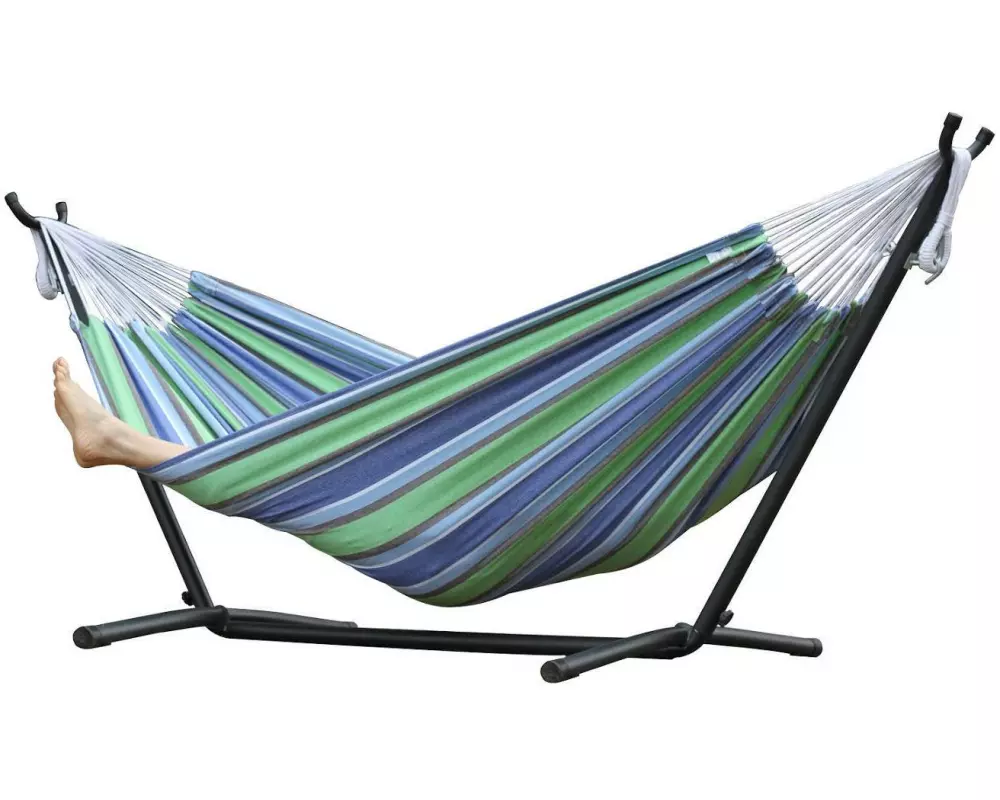 Vivere Doppelhängematte Kombo Oasis mit Gestell