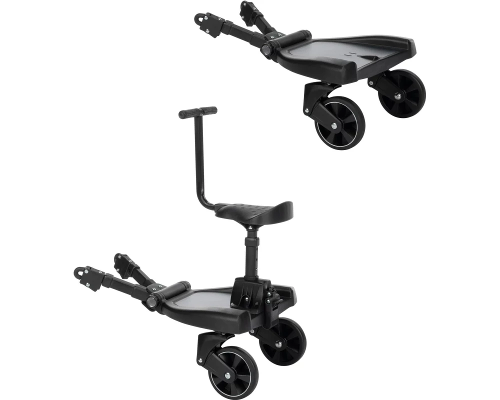 MAXI-COSI Hop-On Board mit Sitzfunktion, Schwarz