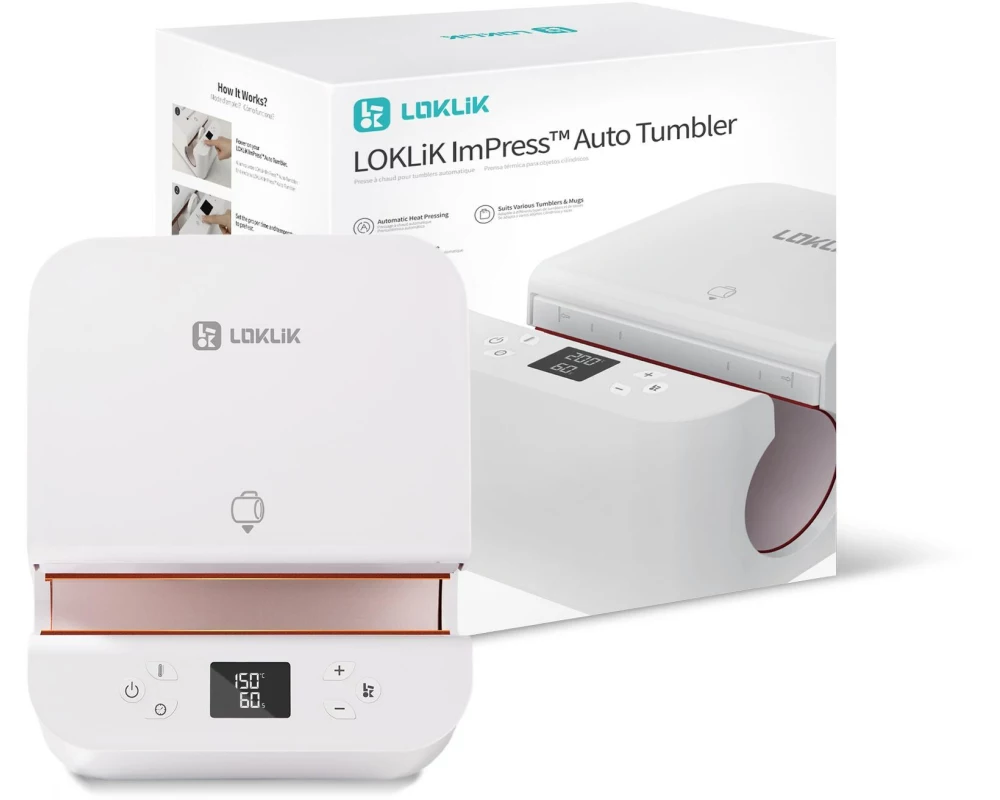 LOKLIK Transferpresse Auto Tumbler Wärmepresse