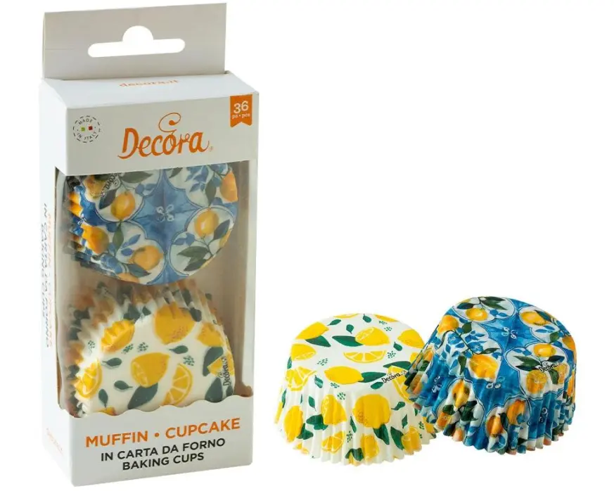 Decora Mini Muffin-Backform Amalfi 36 Stück
