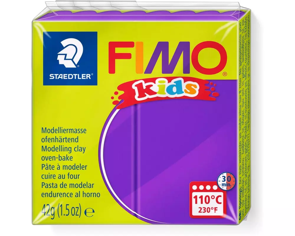 Fimo Modelliermasse Kids Violett