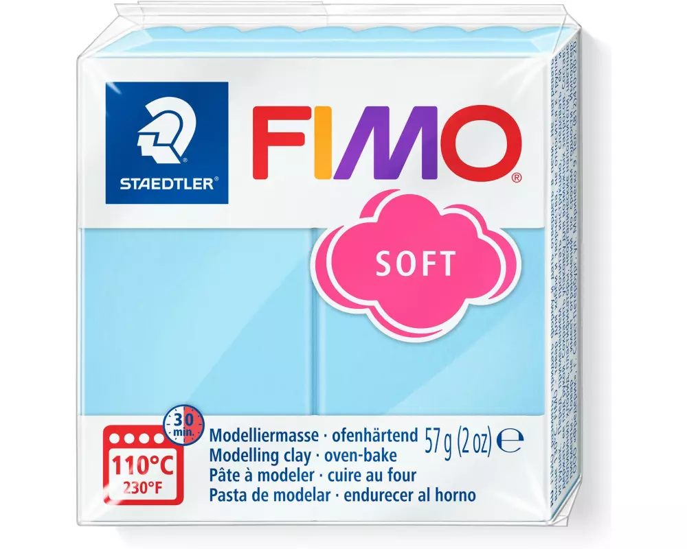 Fimo Modelliermasse Soft Aqua