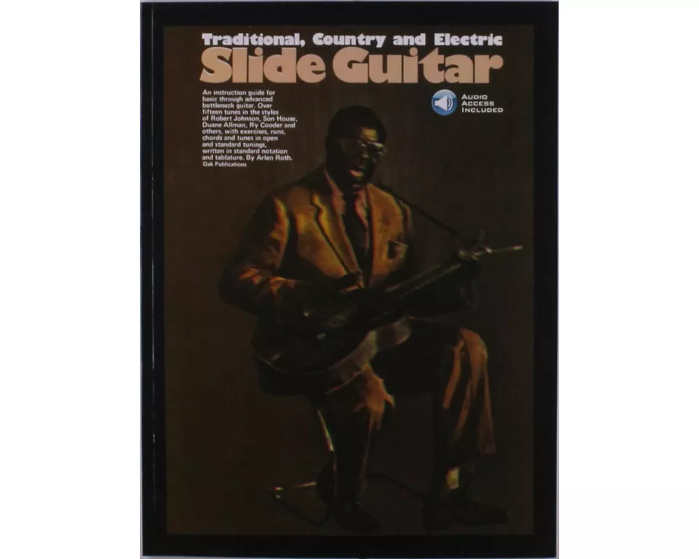 Slide Guitar - Traditional, Country and Electric (Bk/Online Audio)