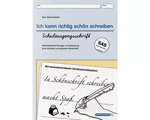 Ich kann richtig schön schreiben - Schulausgangsschrift SAS