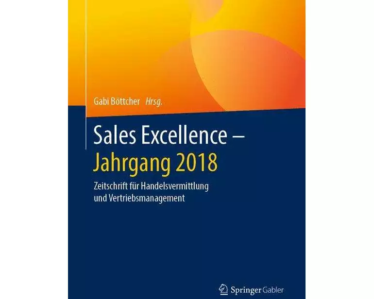 Sales Excellence - Jahrgang 2018