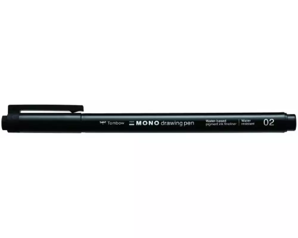 Tombow Fineliner MONO drawing pen 0.30 mm, Schwarz