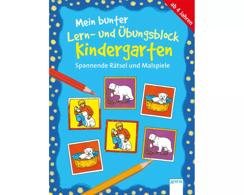 Spannende Rätsel und Malspiele