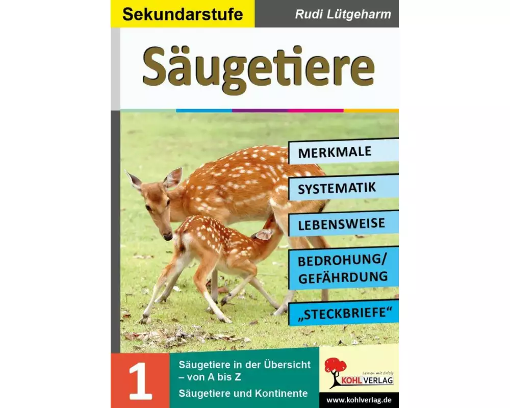 Säugetiere - Merkmale, Lebensraum, Systematik