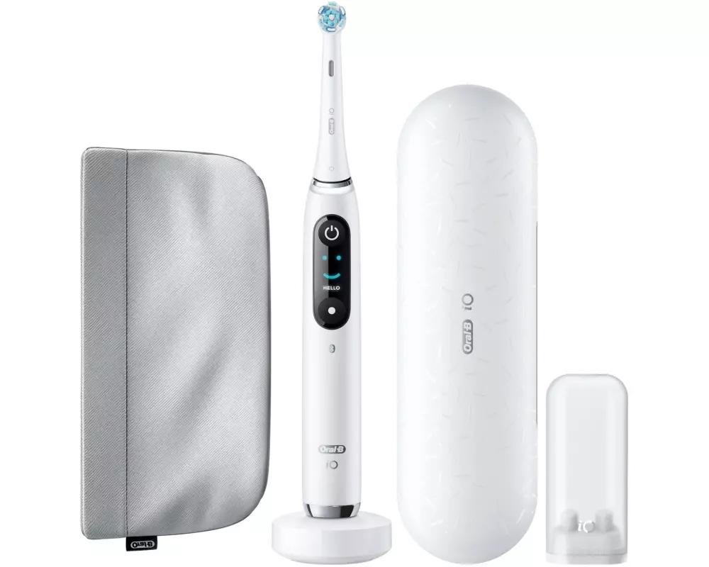 Oral-B Elektrische Zahnbürste iO Series9 White Alabaster