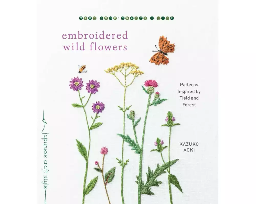 Embroidered Wild Flowers