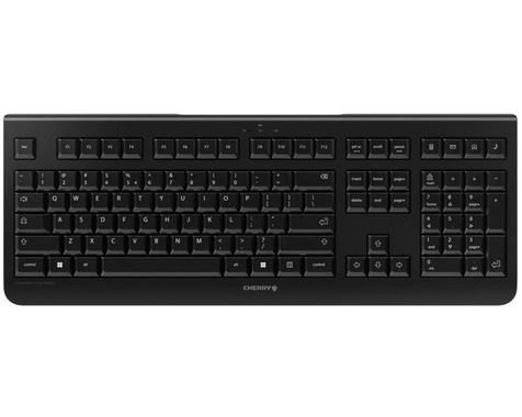 CHERRY KW 3000 Tastatur Universal RF Wireless QWERTY US International Schwarz