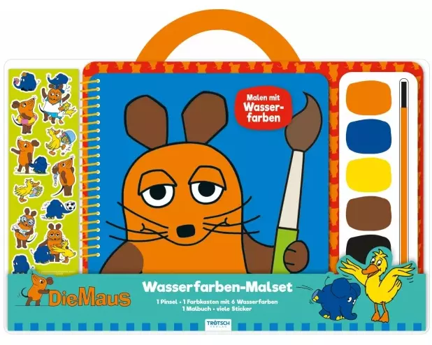 Trötsch Die Maus Wasserfarbenmalset