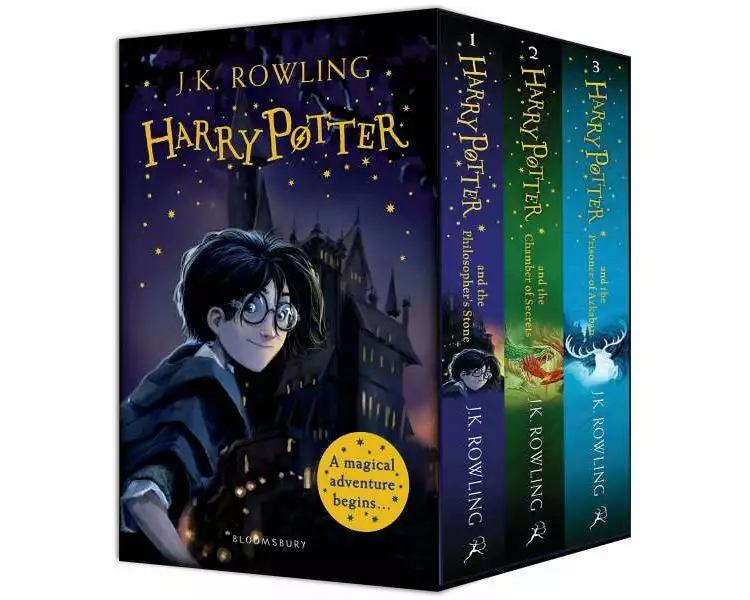 Harry Potter 1–3 Box Set: A Magical Adventure Begins