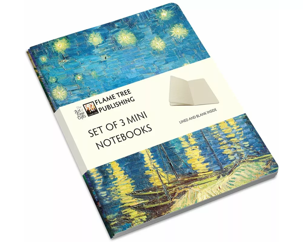 Vincent van Gogh Set of 3 Mini Notebooks