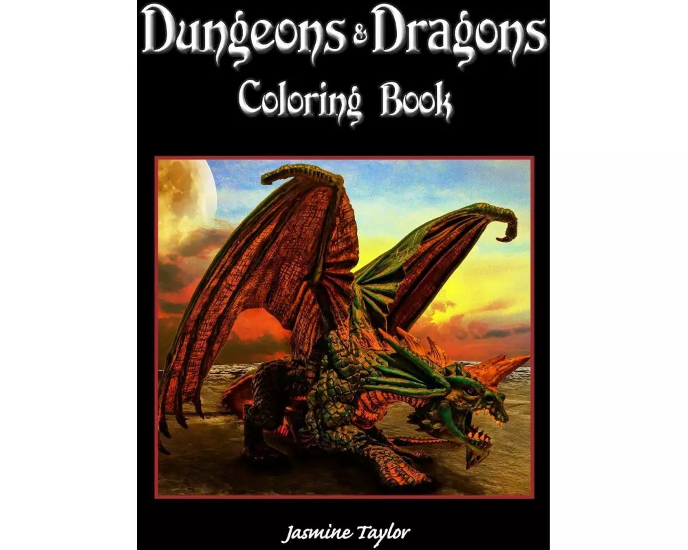 Dungeons & Dragons Coloring Book