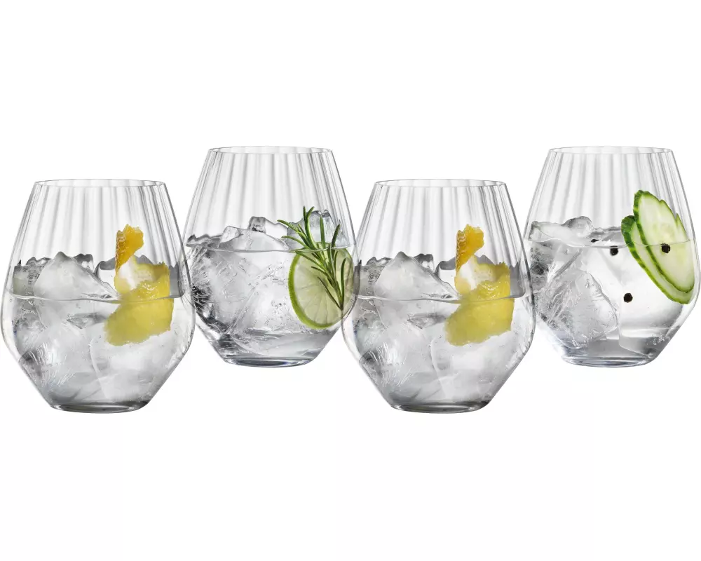 Spiegelau Gin Glas 625 ml, 4 Stück, Transparent