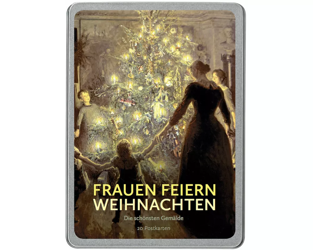 Frauen feiern Weihnachten
