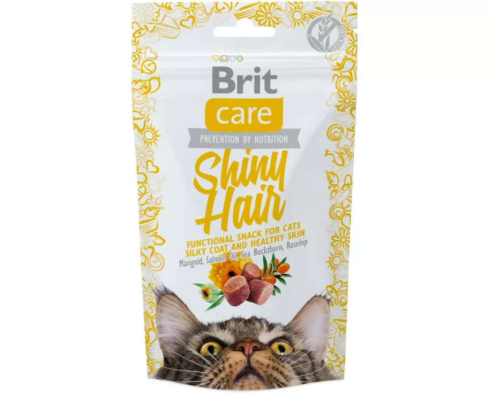 Brit Katzen-Snack Care Snack Shiny Hair 50 g